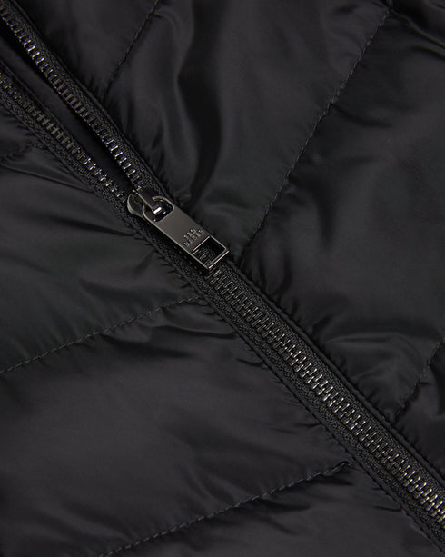 RENIKA-Outerwear-Don't let the weather catch you off guard. RENIKA's showerproof design ensures you stay dry in the unpredictable British weather, and it's easy to carry with its convenient packaway drawstring pouch. Padded jacket Showerproof Packaway drawstring pouch Zip fastening Funnel neck Long sleeves Awuoi is 5'10.5" / 1.79m and wears Black in a Ted size 1- Ted Baker Romania